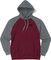 Loose Riders Sweat à capuche Essentials - burgundy/M