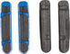 Campagnolo Gomas de freno Cartridge P.E.O. para Shimano - azul