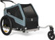 Burley Remolque para perros Bark Ranger - turquoise mate | 20"