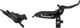 SRAM Frein à Disque Level Ultimate Stealth 2-Piston Carbon - gloss black anodized/Roue arrière/Flip-Flop (non spécifique au côté)