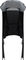 SKS Mudrocker Rear Mudguard - black/89 mm