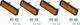 NC-17 Trekking Pro Plattformpedale - silber