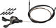 Shimano Maneta de cambios XTR SL-M9000 con abrazadera 2-/3-/11 velocidades - gris