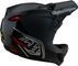 Troy Lee Designs D4 Polyacrylite Fullface Helm - shadow black/57 - 58 cm