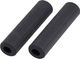 ESI Ribbed Extra Chunky Silicone Handlebar Grips - black/130 mm
