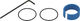 Cane Creek Amortisseur à Air DBair IL Open End Eye Double Barrel - black/210 mm x 50 mm