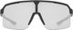 uvex ramp sports glasses - black matte | mirror silver