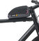 AEVOR Top tube bag - black white grid/900 ml