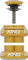 Chris King NoThreadSet EC30/25,4 - EC30/26 Steuersatz - gold/1"/EC30/25,4 - EC30/26