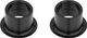 NEWMEN End Cap Set for FADE Road Front Hubs - black/15 x 100 mm, 19 mm
