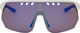 ASSOS Donzi Sports Glasses - white / black/wodooblue