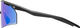 uvex Ultimate Pace Ultra L CV Sportbrille - black matt | buzzy blue