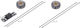 bc basic Urban Deore Disc Center Lock P-22 28" Laufradsatz - schwarz/28" Satz (VR 12x100 Dynamo + HR 12x142) Shimano Micro Spline