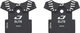 Jagwire Disc Elite Cooling Brake Pads for Shimano - semi-metallic - aluminium/SH-008