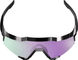 100% Gafas deportivas Polarized Speedcraft SL HiPER - polished black | hiper polarized lavender mirror
