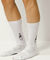 FINGERSCROSSED Chaussettes Logo Aero 2.0 - blanc | 39 - 42
