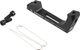 Shimano Scheibenbremsadapter für 140 mm Scheibe - schwarz/VR FM auf PM