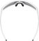 uvex Skyryse Glasses - white matte | mirror gold