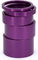 77designz Entretoise de jeu de direction en aluminium 10 mm - purple