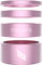 Title MTB Headset Spacer Kit 1 1/8" - pink