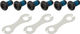 Shimano SM-RT56 6-bolt Brake Rotor - silver/160 mm