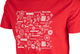 SRAM T-shirt Brands - red | L
