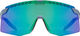 uvex pace stage S CV sports glasses - grey matte | mirror green