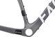 Factor Kit de Cadre en Carbone LS Disc Gravel - gunmetal/M/Axe Traversant 12 mm