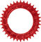 Garbaruk Thread Mount Chainring for SRAM XX/XX SL PM 3 mm Round - red/36/36 