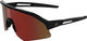Alpina Sonic HR M Q-Lite Sports Glasses - black matte | mirror red