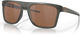 Oakley Leffingwell Brille - matte grey smoke | prizm tungsten