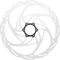 Formula Monolitic Bremsscheibe Center Lock - silver | 203 mm