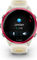 Garmin Forerunner 570 42 mm Smartwatch - bone-himbeerrot-transparent bone-mango