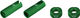 Peaty's Chris King Edition MK2 Tubeless Ventil Ersatzteil-Set - emerald/SV
