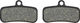 GALFER Plaquettes de Frein Disc Standard pour Shimano - semi-métallique - acier/SH-003