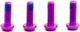 OAK Components Juego de Tornillos titanio M3x9 SRAM cojinete de palanca / Hope tapa - purple