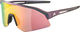Alpina Sonic HR Q-Lite Sportbrille - black purple metallic matt | mirror pink