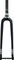 Columbus Futura Gabel Cross - black matt/1 1/8" - 1,5" tapered/28"/12 mm Steckachse/100 mm