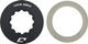 Jagwire Center Lock Disc Lockring with Internal Gear Teeth - black