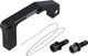 Shimano Disc Brake Adapter for 203 mm Rotors - black/front IS to PM