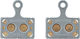 Shimano Bremsbeläge K04S-MX für Flat Mount / BR-M9100 - universal/gesintert
