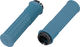 Peaty's Monarch Grips Knurl Lock-On Handlebar Grips - turquoise/thick
