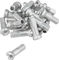 Sapim Polyax Aluminium-Nippel - 20 Stück - silber
