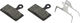 GALFER Plaquettes de Frein Disc Standard pour Shimano - semi-métallique - acier/SH-008