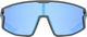 uvex Gafas para niños Skyryse Jr. - grey-green /mirror blue