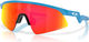 Oakley Gafas deportivas para niños Resistor Sweep - polished sky blue/prizm ruby