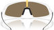 Oakley Lunettes de Sport RSLV 141 - matte white | prizm 24k