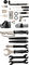 3min19sec BTK-2 Bicycle Tool Box - black-grey