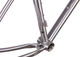 Blackheart Kit de cadre Road Plus Ti - brushed | XXS | 1 1/8" - 1,5" tapered | 51 mm | 0 mm | 28"