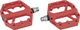Shimano Pedales de plataforma PD-GR400 - rojo